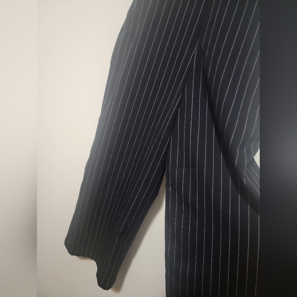 Bleuh Ciel Pinstripe Jumpsuit W/Pockets - Picture 3 of 6